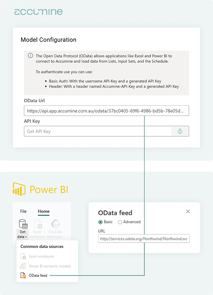 Accumine software model
